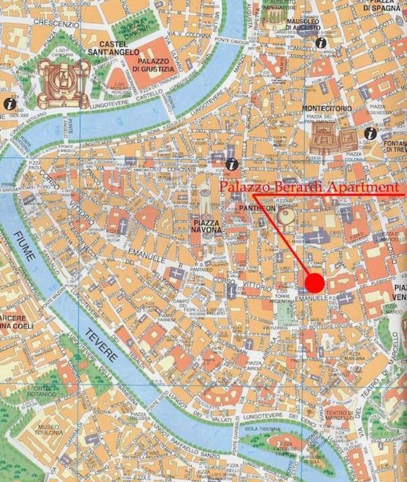 Discover The Pantheon From The Berardi Studio Flat Luaran gambar